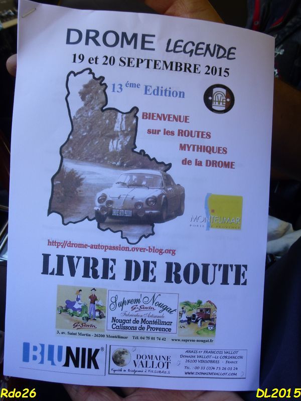 13ème Drôme Légende 26 19 et 20 septembre 2015 P1020812