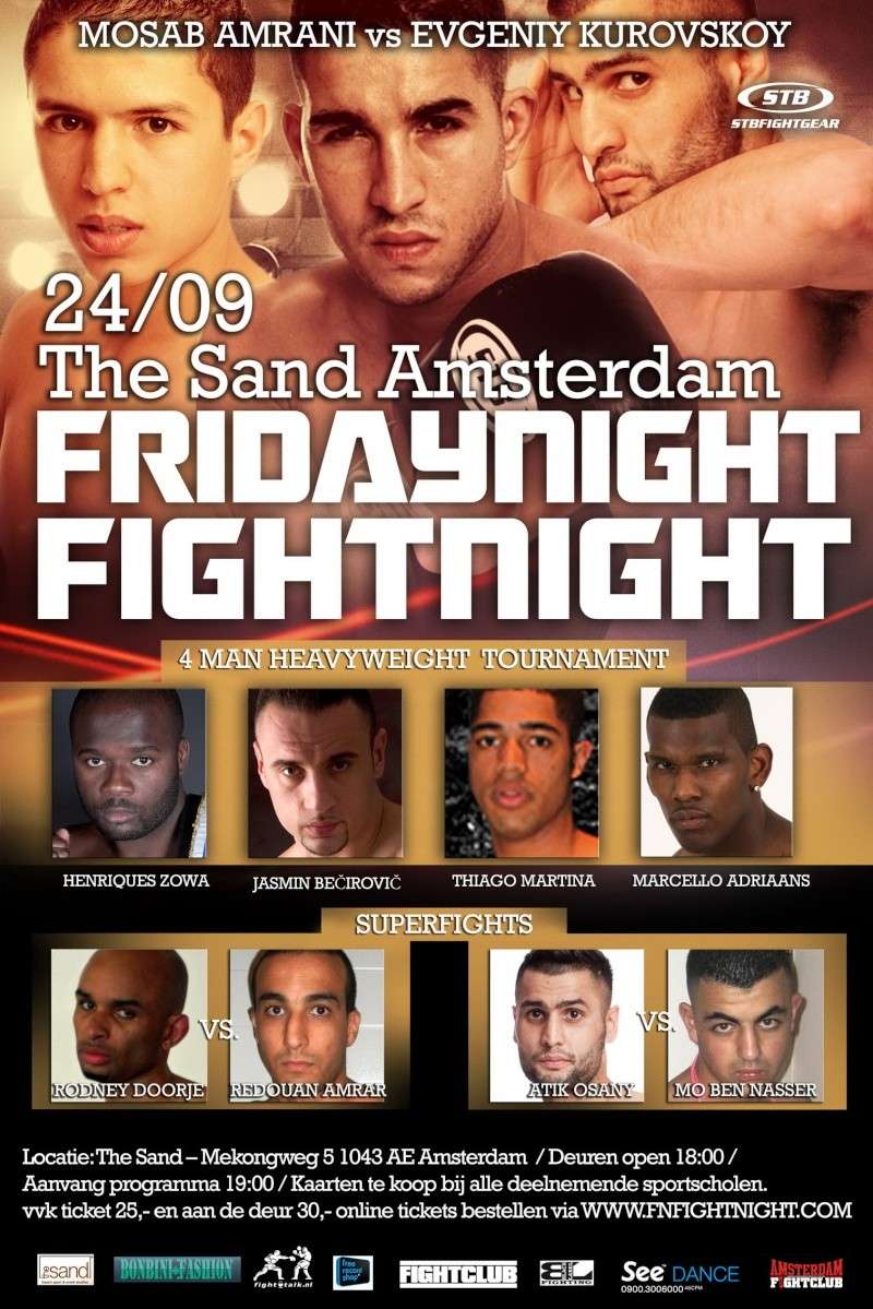 FRIDAY NIGHT FIGHT NIGHT  AMSTERDAM (24/09/2010) Friday10