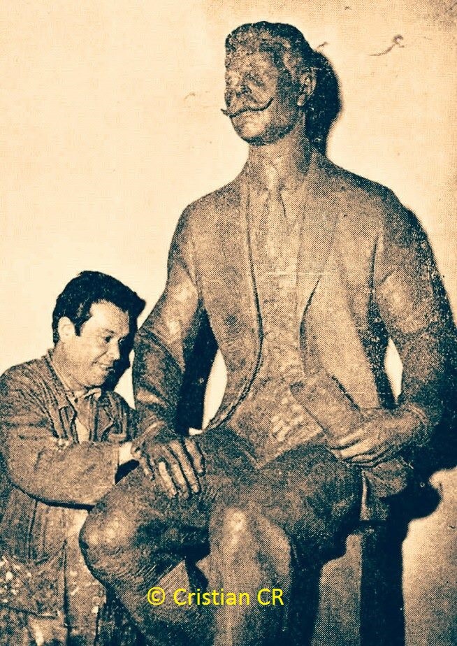 Modelado estatua Jaime Chicharro 12046910