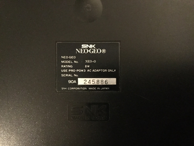 Identification de la console Image54