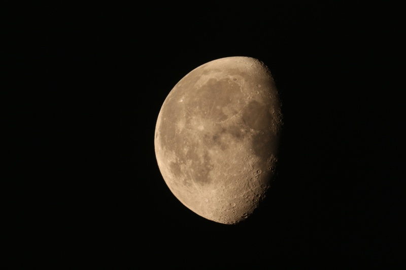 lune prise au foyer du telescope Img_6910