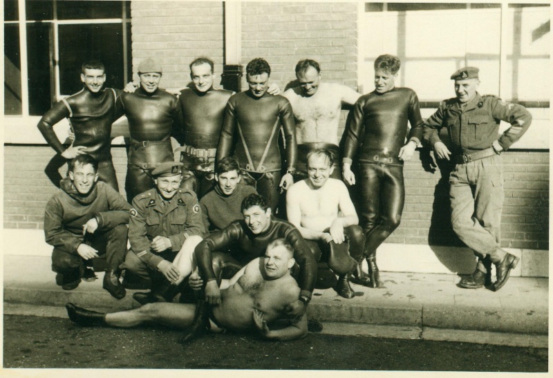 Les premiers nageurs de combat para-commandos belges. Serge_10
