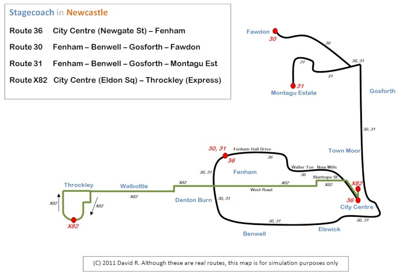 Stagecoach Newcastle | Part 2 | X82 City Centre (Eldon Sq) - Throckley (Express, limited stop) Trertt10