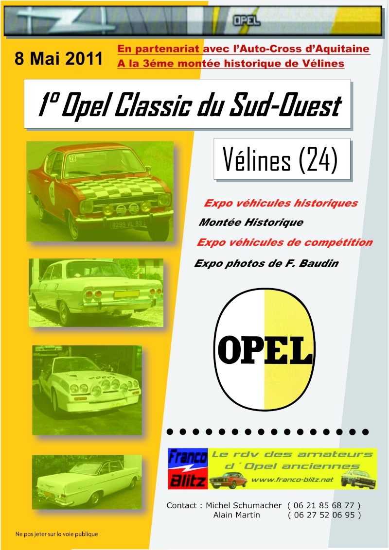 1° Opel Classic du Sud-Ouest Osco10