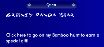 Yew Yew the Greenzys Panda Quest: Bamboo Hunt Ss01810