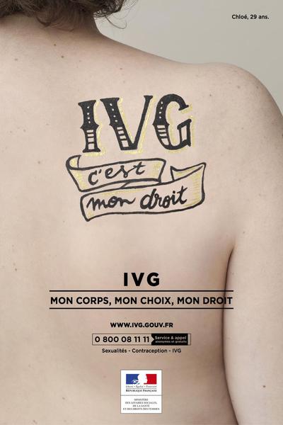 Campagne publicitaire Immonde : "L'IVG c'est mon droit" La-nou11