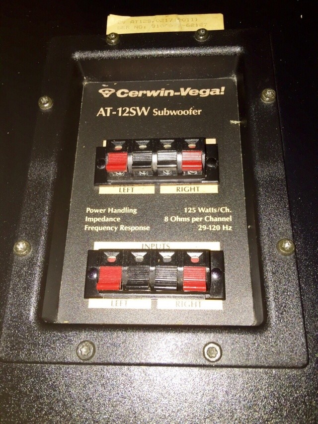 Cerwin Vega subwoofer (Used) Image20