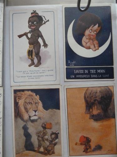 lot cartes postales enfants et autres  110