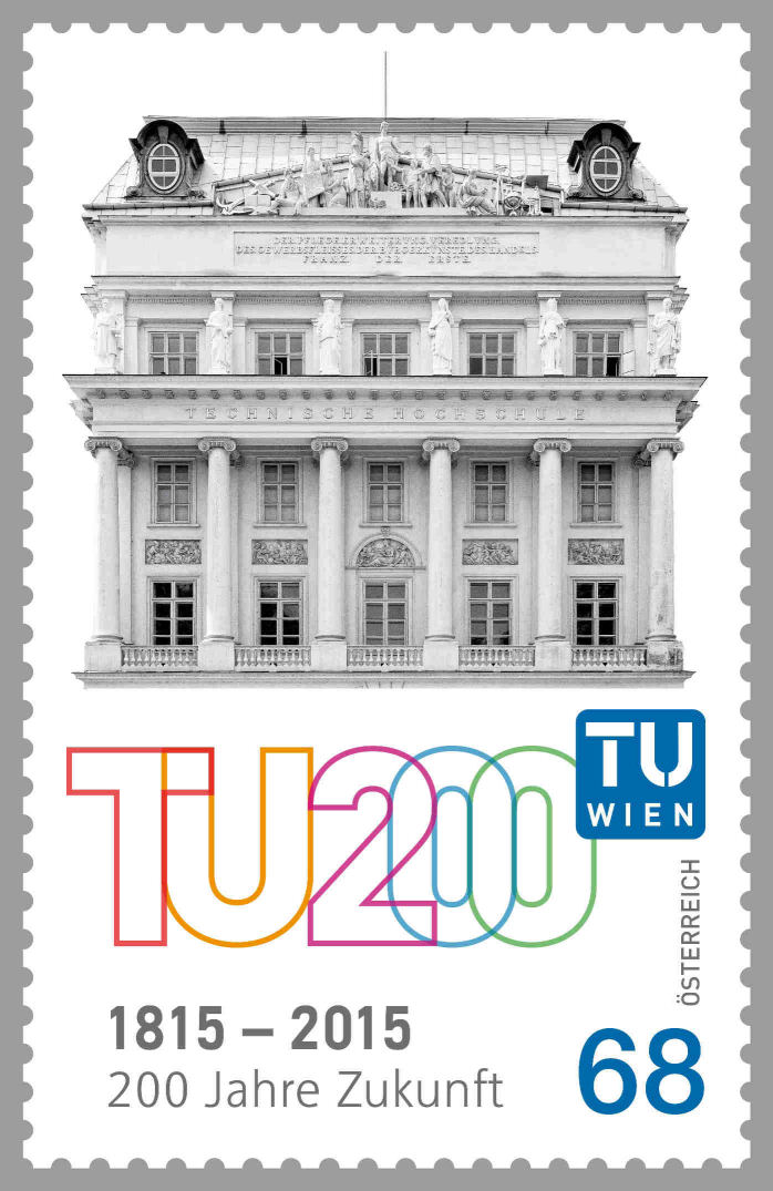 Sondermarke „200 Jahre Technische Universität Wien” 1106_t10