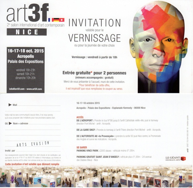 Salon Art3f, Nice 15-18 octobre , Franoune  Invita11