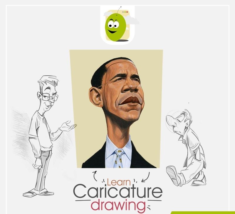 كورسات وفيديوهات لتعلم فن الكاريكاتير Carica10