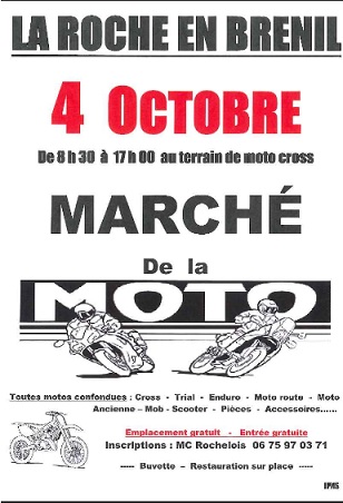 Marché de la moto à La Roche en Brenil [21] La_roc10