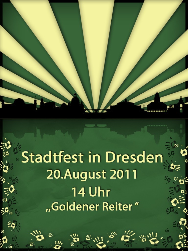 PLAKAT 20.August 2011 Stadtfest Stadtf11