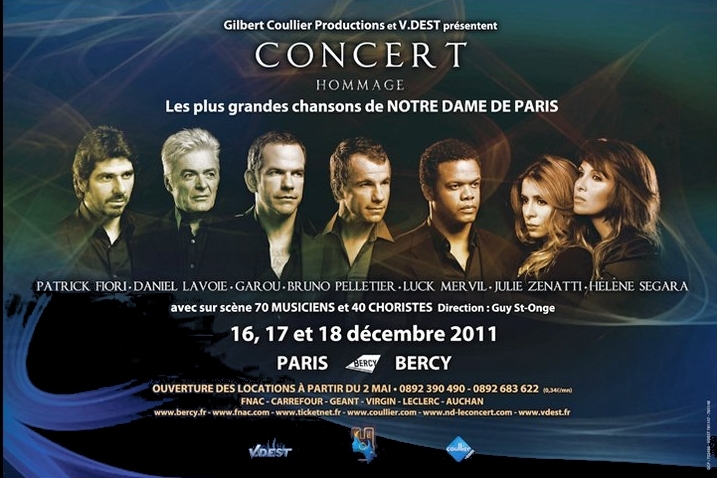  Notre Dame de Paris - concert Hommage - Les Plus Grandes Chansons de Notre-Dame de Paris au  Palais Omnisports de Paris Bercy les 16,17 et 18 décembre 2011 - Page 5 Hommag11