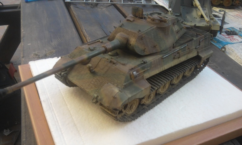 panzer - Tigre II n°332 503 shwere panzer abteilung normandie 1944 Photo015