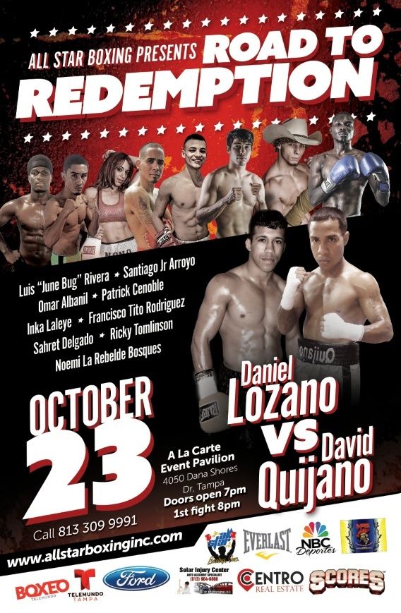 All Star Boxing Presenta: Road to Redemption con Daniel Lozano y David Quijano All_st10