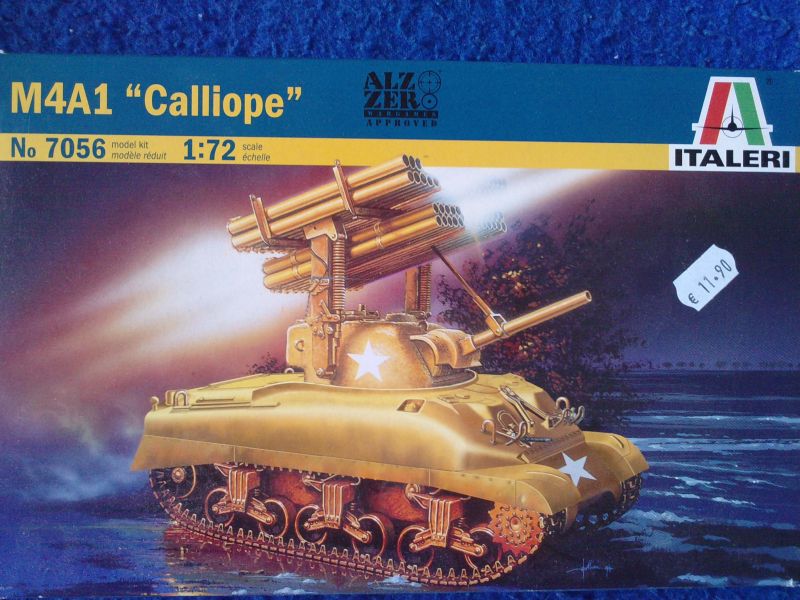 Sherman M4A1 "Calliope" [Italeri 1:72] P2709110