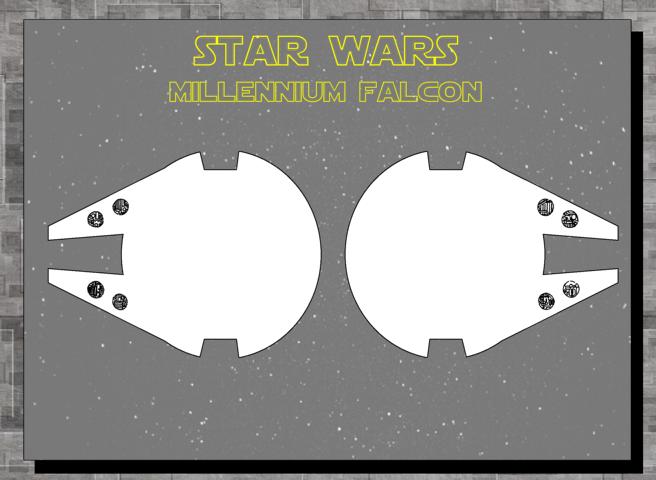 Millennium Falcon 1:400 F_211