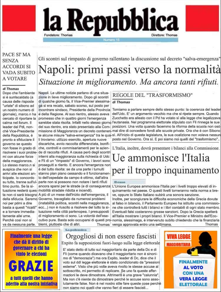 La Repubblica - NUMERO 15 La_rep15