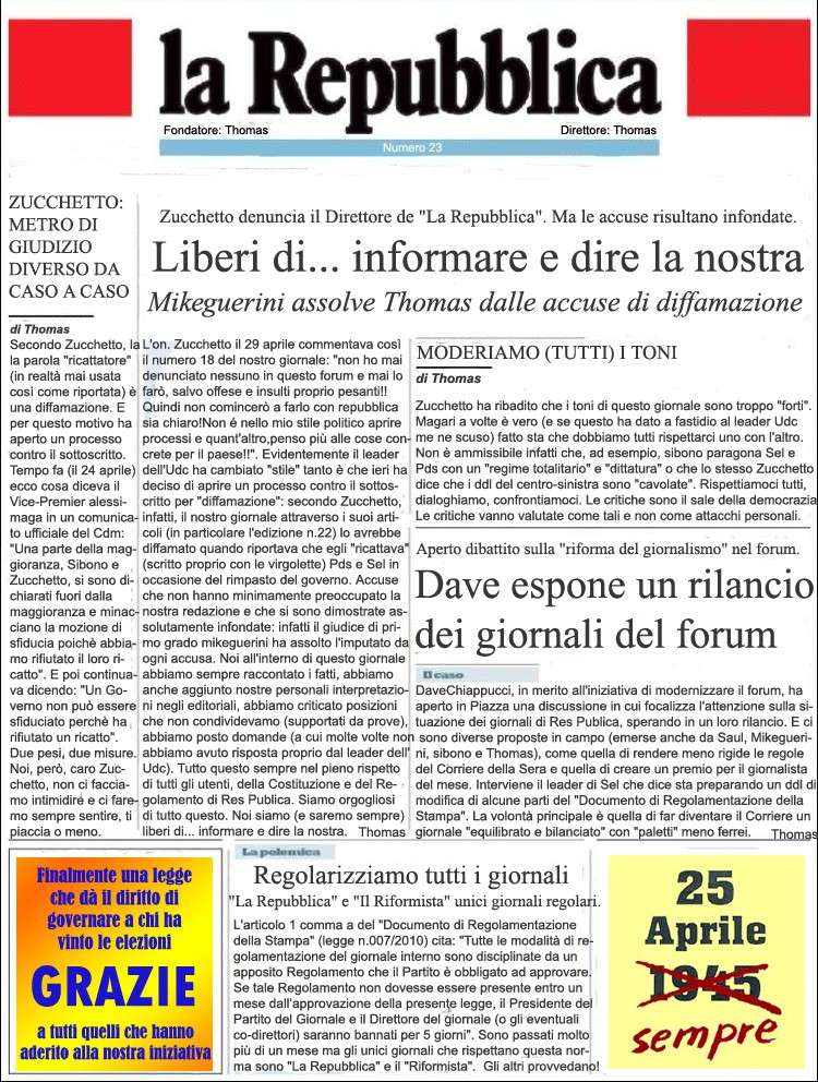 La Repubblica - NUMERO 23 La_rep24