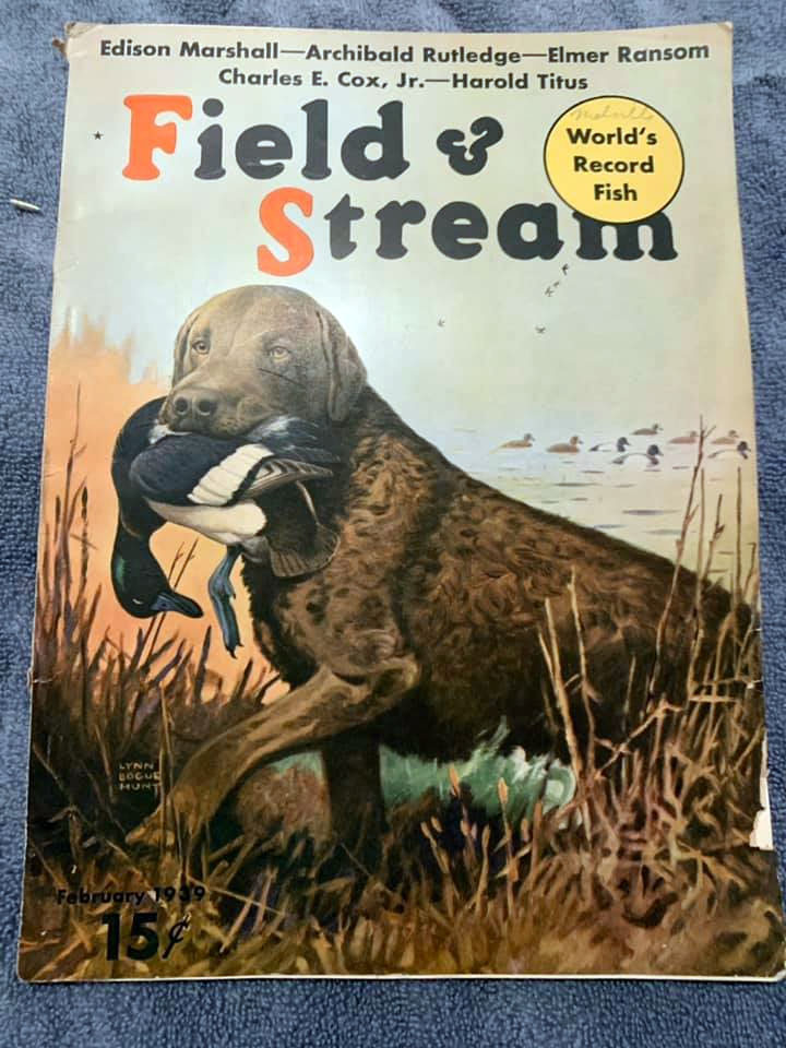 Couverture de "Field & Stream" de février 1939... Field10