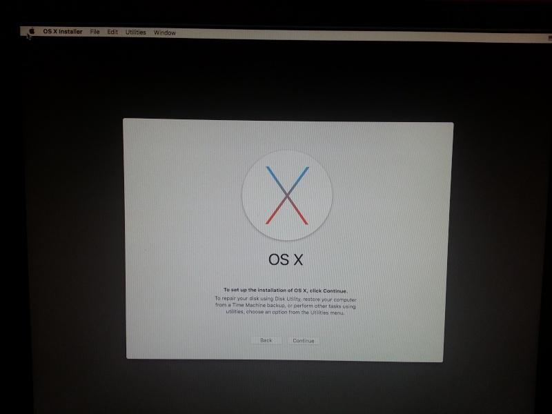 Probleme installation El capitan sur p5n e sli 20151010