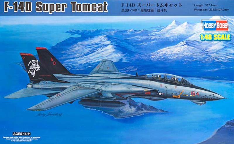 F-14 B tomcat hobby boss 1/48e F-14ds10