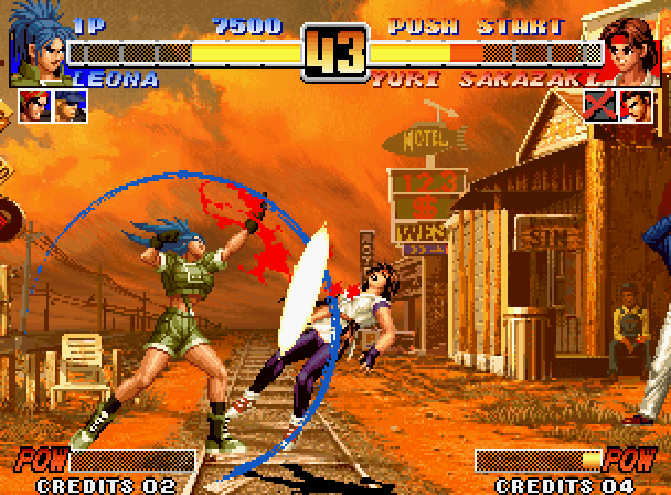 Les bonnes sries de Tonton Haga : The King of Fighters Leona11
