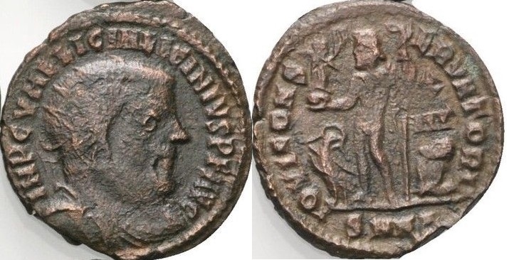 Nummus de Licinius (Iovi Conservatori) - Atelier de Nicomédie - 1ère officine (A l'échange) Romain32