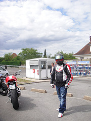 Visite chez Ducati France  Reunio13