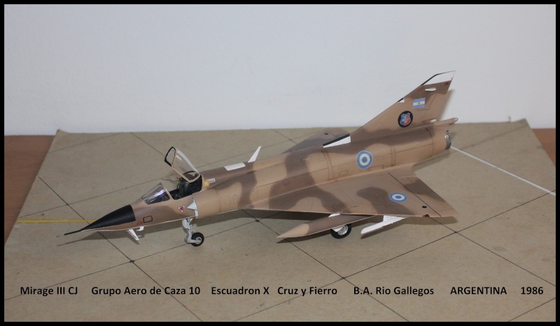 1/48  Mirage III CJ   Argentina    Hobbyboss    FINI - Page 2 Mfa310
