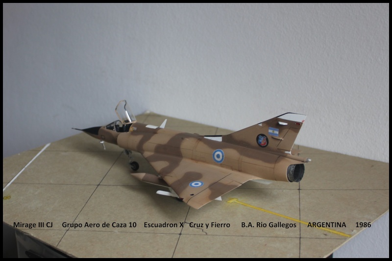 1/48 Mirage III CJ Argentina Hobbyboss FINI - Page 2 Mfa510