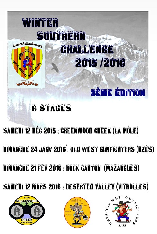 Winter Shouthern Challenge - 3ème édition! Dates11