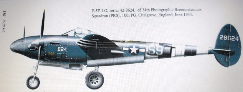 P-38J Conversion to F-5E in 1/32 00110