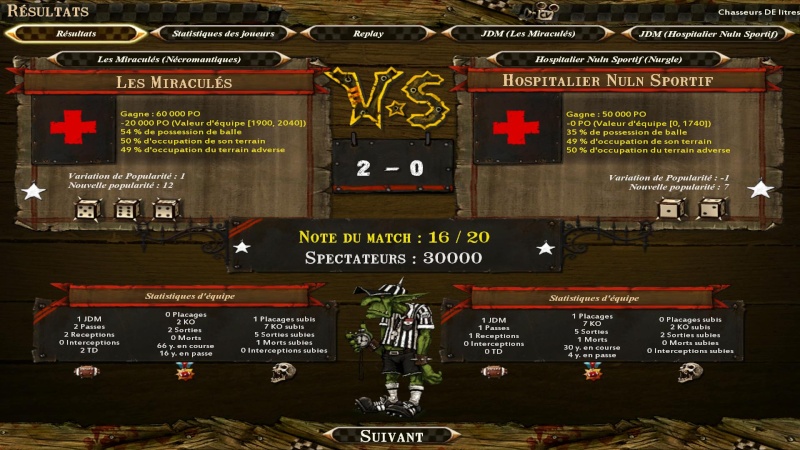 Hospitalier Nuln Sportif (lepropre) 0-2 Les Miraculés (Voodoo) Bloodb36