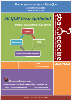 50 QCM tissu épithélial pour préparer l'examen pdf Qcm_ti10