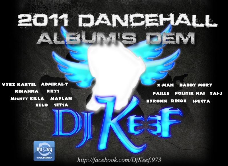 2011 DANCEHALL ALBUM'S DEM - Dj Keef 973  Back_c10