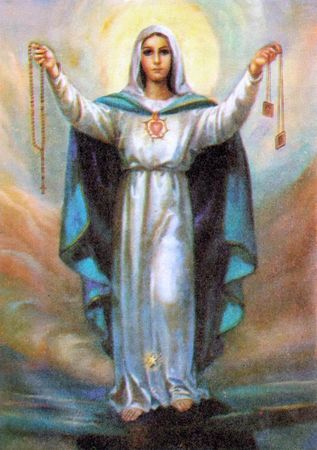 " 31 Mai = 31ème Prière " Mois de Marie offrons à notre Maman du ciel une petite couronne " - Page 6 Marie125