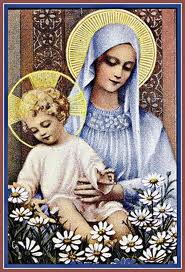 " 31 Mai = 31ème Prière " Mois de Marie offrons à notre Maman du ciel une petite couronne " - Page 6 Vierge17