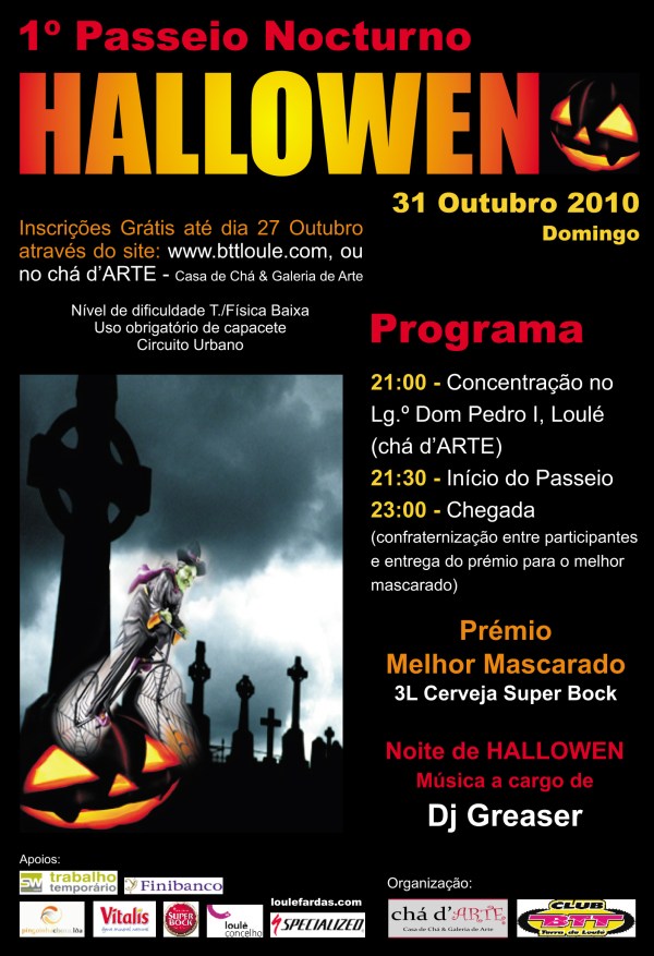 1º Passeio Nocturno Halloween - Loulé 20101010