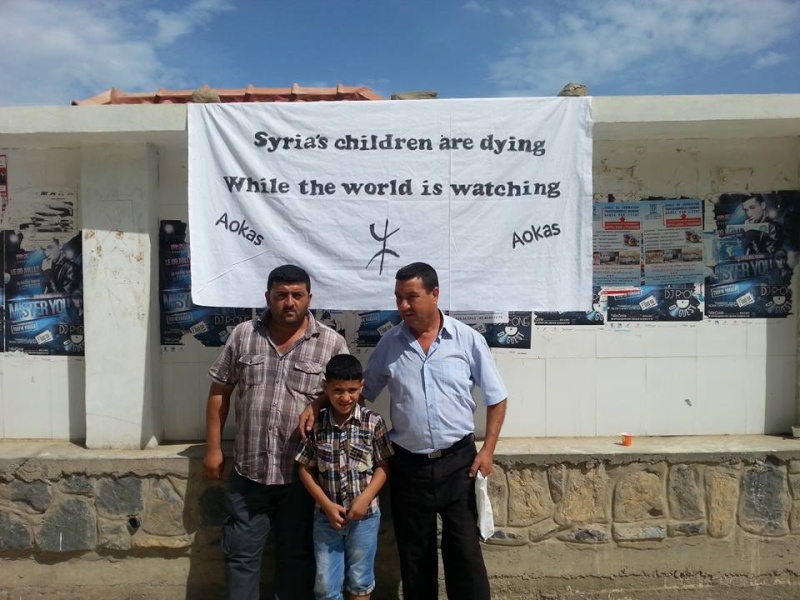 Rassemblement de Soutien aux réfugies Syriens à Aokas Samedi  12 Septembre 2015  - Page 3 135