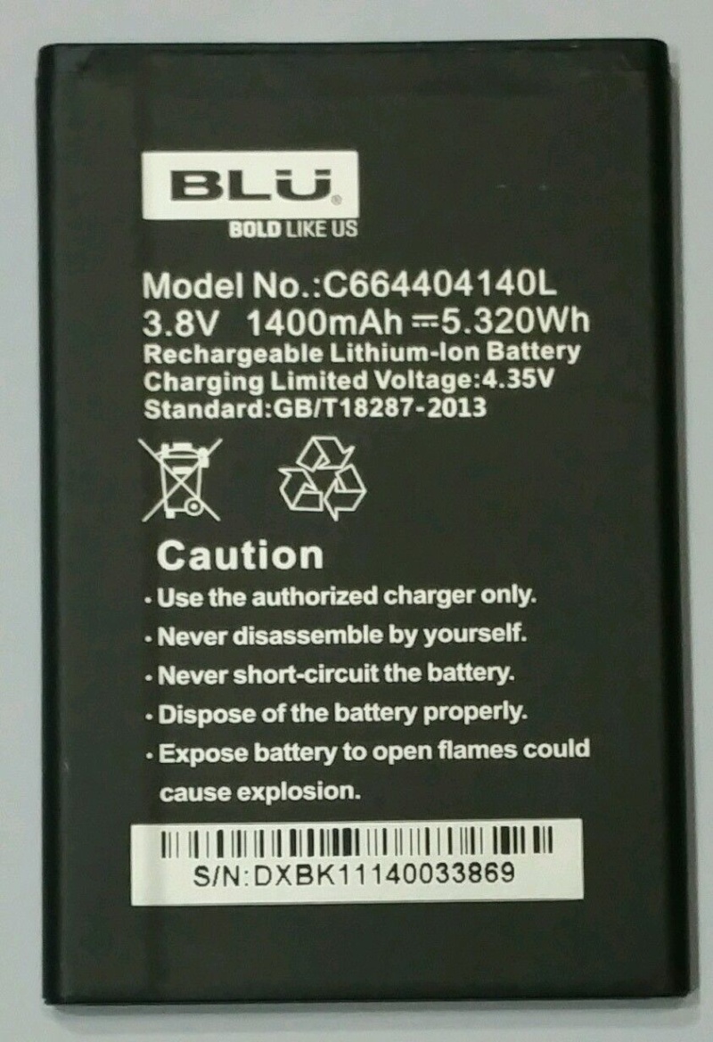 BLU Life Play Mini L190 Battery C664404140L ML-BL011 124