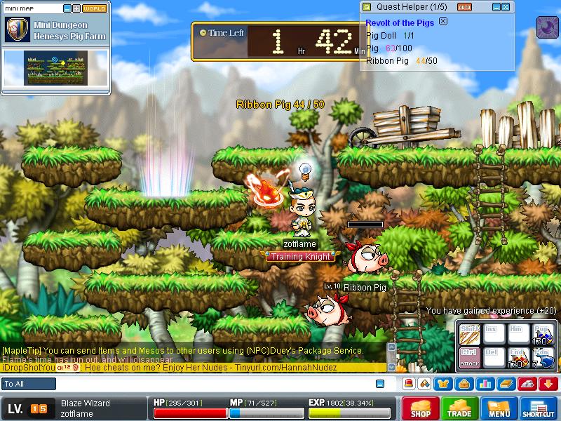 The smart way of maplestory grinding Maple110