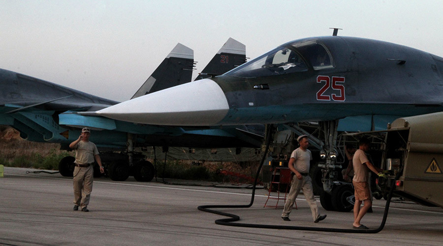 6 RUSSIAN AIR STRIKES DESTROY ISIS BOMB FACTORY, COMMAND CENTERS - DEFENSE MINISTRY 560edb10