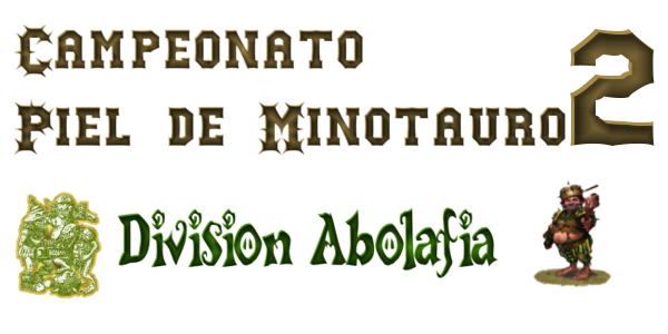 Campeonato Piel de Minotauro 2 - Division Abolafia - Enviar equipos a la competicion hasta el 18 de Octubre Cabece15