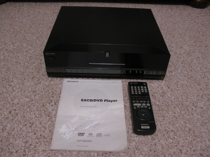 Sony DVP-S9000ES SACD, CD player (SOLD) Img_5414