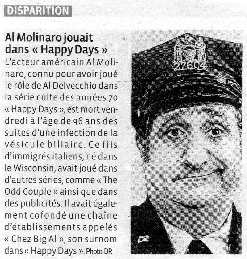 Rest In Peace Al Molinaro - Happy Days, 96 ans Img30010