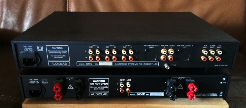 Audiolab 8000Q Pre Amplifier & 8000P Power Amplifier Set Audiol17