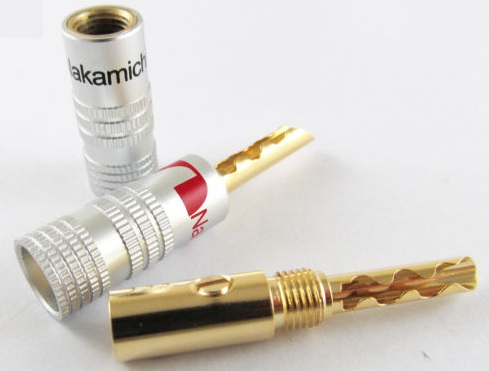 Nakamichi Locking Banana Plugs Nakami11