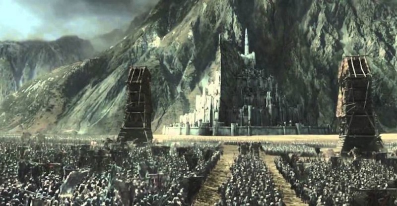 Pas contents, des Orques veulent détruire Minas Tirith ! Orques10